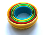 5 pcs Round and Flower Cookie Cutter