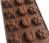 Beautiful Tulips Flowers chocolate mold-Unbranded