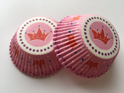 50 pcs Princess Cupake Liners Tea party