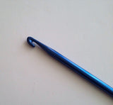 Brand New! Crochet Hook Needle Eye Aluminum Hooks 5.8mm Needles Rug Ribbon Yarn Tapestry