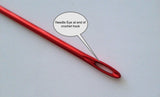 Brand New! Crochet Hook Needle Eye Aluminum Hooks 2.75mm Needles Rug Size C-2 Tapestry Rug Ribbon Yarn Tapestry