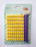 Alphabet Numbers Letter Press Mold Set