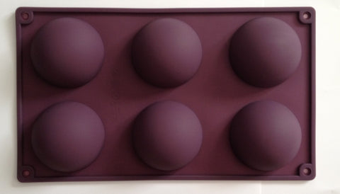 2" Diameter Dome Silicone Mold Round Dome-Unbranded