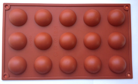 15 Domes Silicone Round Dome Mold