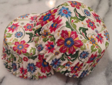50 count Spring Cupcake Liners
