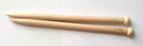 15" Bamboo single pointed knitting needles sizes US 36 20mm needle bamboo wooden rug needlecraft bulky yarns