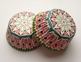 50 count Snowflakes Winter Cupcake Liners