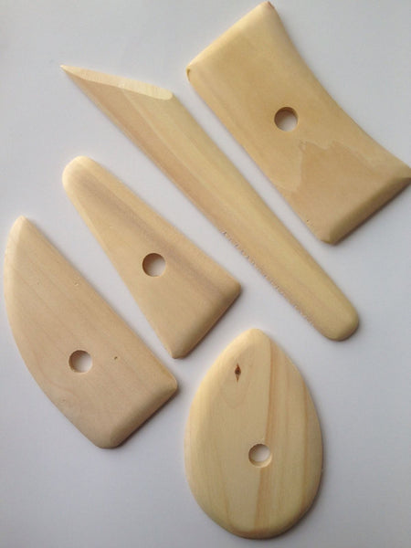 5 pcs Pottery Clay Sculpting Tools Supplies Tools Carving