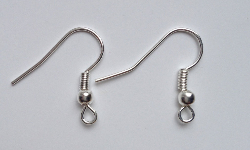100pcs Stainless Steel Ear Hook Findings Clasps Hooks DIY Earring