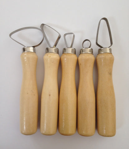 New 5 piece Pottery Modeling Tool Set