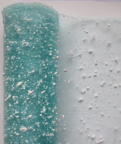 1 Roll Light Blue Gift Wrapping Fabric