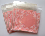 100 pcs wedding favour bags cookie bags