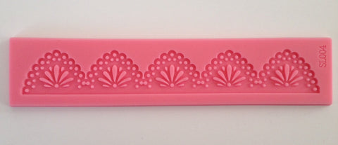 Lace Mold Border Soft Silicone Mold-Unbranded
