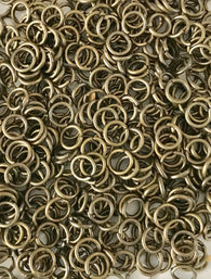 2000 pcs 6mm Antique Bronze Open Loop Jump Rings Jewelry #96B Making Tools Supplies Hardware Findings