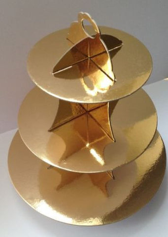 Gold Cupcake Stand