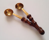 New Classic Wax Copper Stamp Melting spoon Pour Spout Stamping Seal letters Sealing