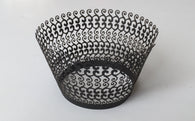 12 pcs Black French Fence Filigree II Lace Cupcake Wrappers
