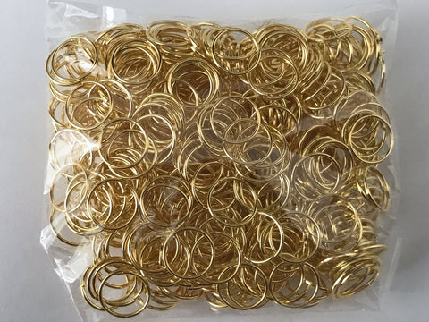 500 pcs Gold Plated Open Jump Rings 9mm Jewelry Ring Tools Earring 92c –  Sweet Crafty Tools