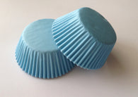 50 pcs light blue cupcake liner