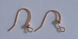 New 50 pcs Gold Rose Earring Hooks Wire Backing Jewelry Findings 72N Hook Copper Hook Tools Backs Findings Craft Hardware #1T