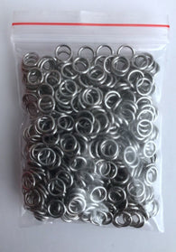 New! 500 pcs Stainless Steel Open Jump Rings Jewelry Findings Making Ring 5mm 17s Tools Making Tools Supplies Hardware Findings