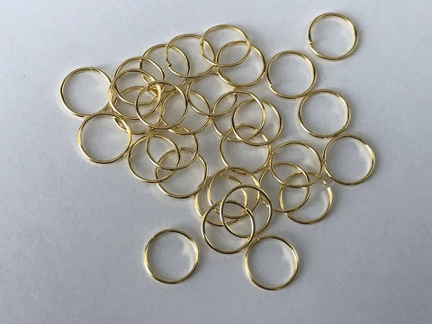 500 pcs Gold Plated Open Jump Rings 9mm Jewelry Ring Tools Earring 92c –  Sweet Crafty Tools