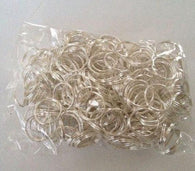 New 300 pcs Silver Plated Double Loops Open Jump Rings Jewelry Ring 12mm #7 Hardware Jewelry Making Tools Supplies Hardware Findings