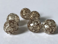 New Large 30 pcs 16mm Acrylic Beads Bead Jewelry Making Brown Findings 5b Bead Jewelry Making Shimmer glass findings tools