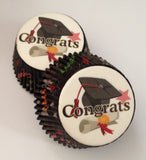 50 count Graduation Cupcake Liners