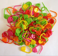 New! 100 count Knitting Stitch Holders Markers Stitch Notion Accessories stitch markers Notions Tools Supplies Crochet Weaving Yarn