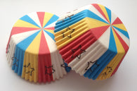 50 count Multi Colored Cupcake Liners