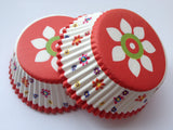 50 count Cute and Pretty Flower Floral Liners