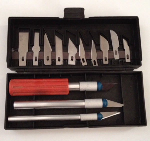 13 pcs Hobby Knives Tool Set Multifunction Case for your crafts