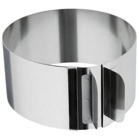 High Quality Adjustable Cake Ring 6"-12" Adjustable Round Stainless Steel Cake Ring Bakeware Tool Mousse Mold decorating baking