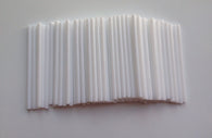 New 100 pcs White Pop Plastic Sticks Chocolate Cake Lollipop Sweet Candy Making Stick Party Cake Chocolate candy kids treats