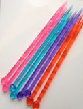 9" Acrylic single pointed knitting needles sizes US 6 4.0mm US 8 5.0mm US 10 6.0mm 11 8.0mm us 13 9.0mm us 15 10.0mm us 17 12.0mm