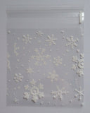 100 pcs cookie bags food bags candy bags food crafts wedding favour bags cake bags snowflakes winter