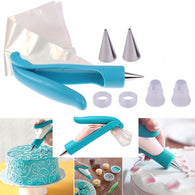 Pastry Pen Icing Piping Bag Nozzle Fondant Nozzle Pen Cake Cupcake Decorating Pen Set Baking Tools Supplies
