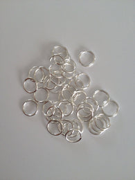 New! 350 pcs Silver Plated Open Jump Rings 6mm Jewelry Findings Making 38S Findings Necklace Supplies Tools Craft Making Hardware