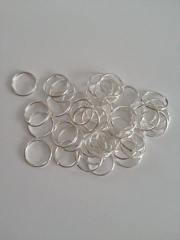 New! 400 pcs Silver Plated Open Jump Rings 8mm Jewelry #37S Making Earring Findings Necklace Supplies Tools Craft Making Hardware