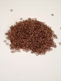 New! 2000 pcs Copper Tone Open Jump Rings 4mm Jewelry Item #23 Making Tools Supplies Hardware Findings