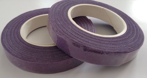 2 Pcs Floral Stem Wrap Purple Tape Florist Tape