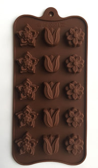 Beautiful Tulips Flowers chocolate mold-Unbranded