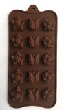 Beautiful Tulips Flowers chocolate mold-Unbranded